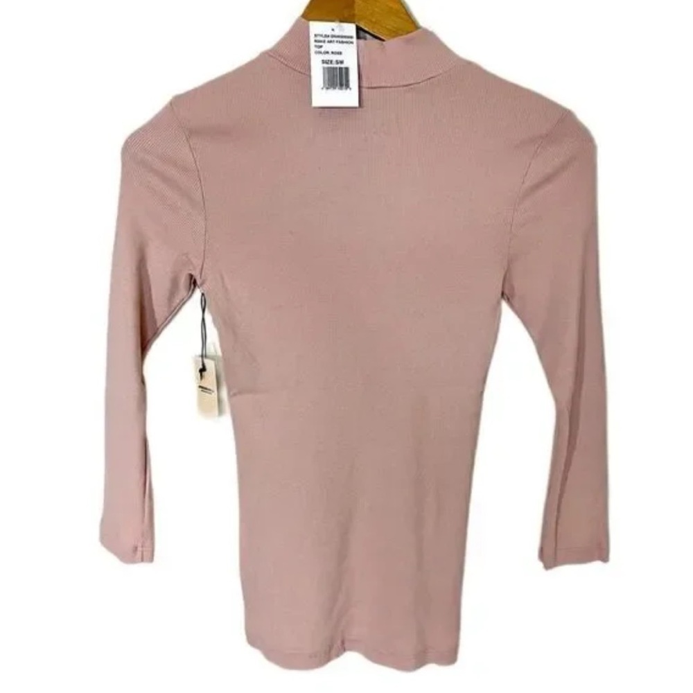 NWT Daydream Nation Make Art Fashion Top in Rose Size L - Picture 6 of 8